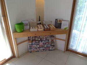 プルシック店内 焼き菓子