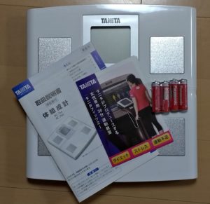 タニタ　ヘルスメーターBC765WH購入