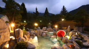 大江戸温泉物語ホテル木曽路露天風呂