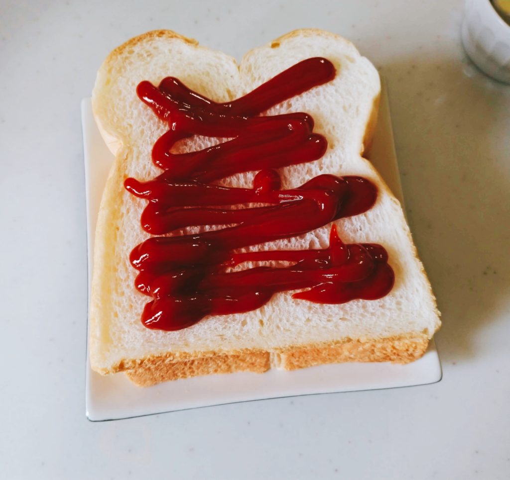 コメダ珈琲風ピザトースト試してみた