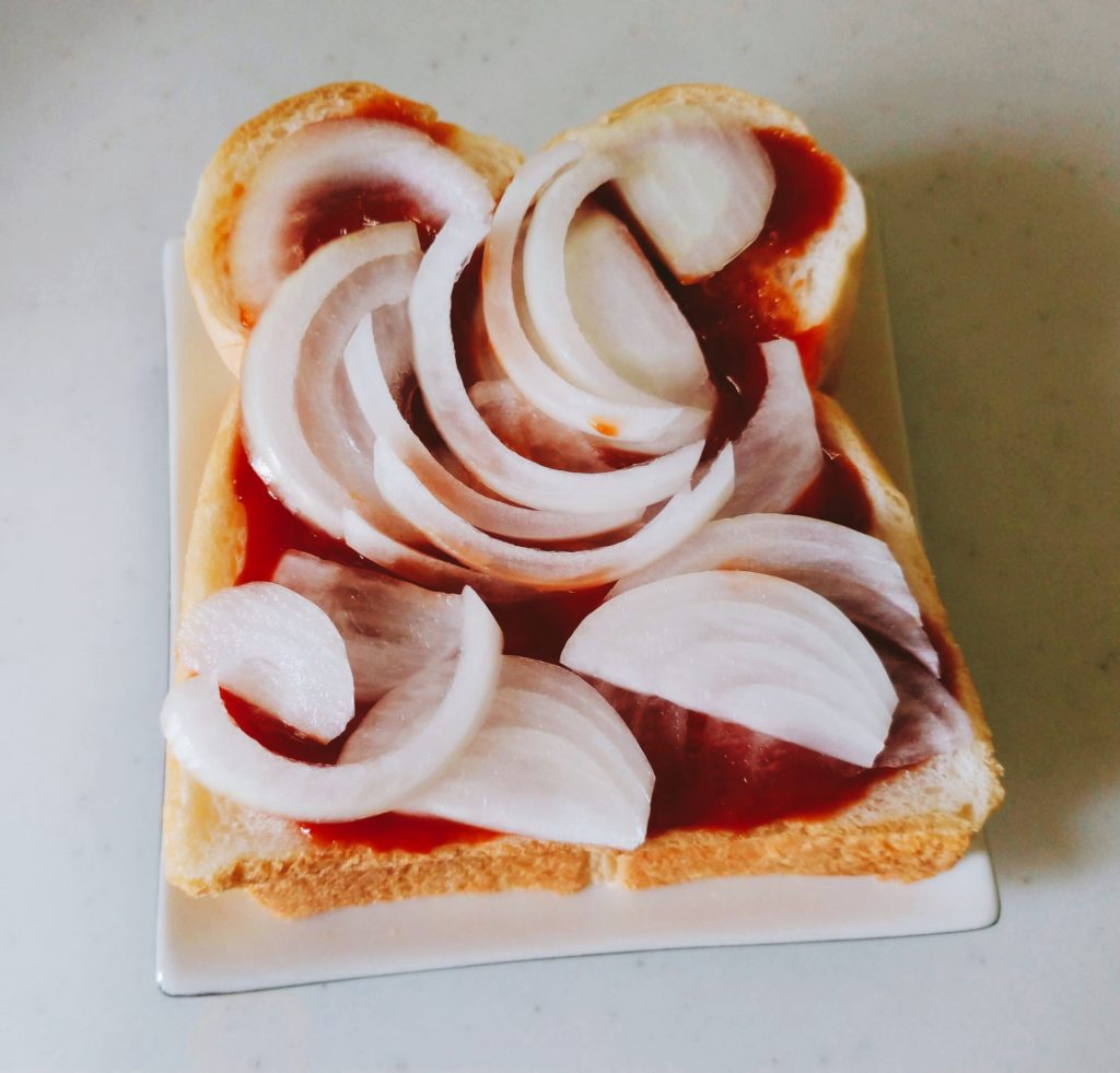 コメダ珈琲風ピザトースト美味しい