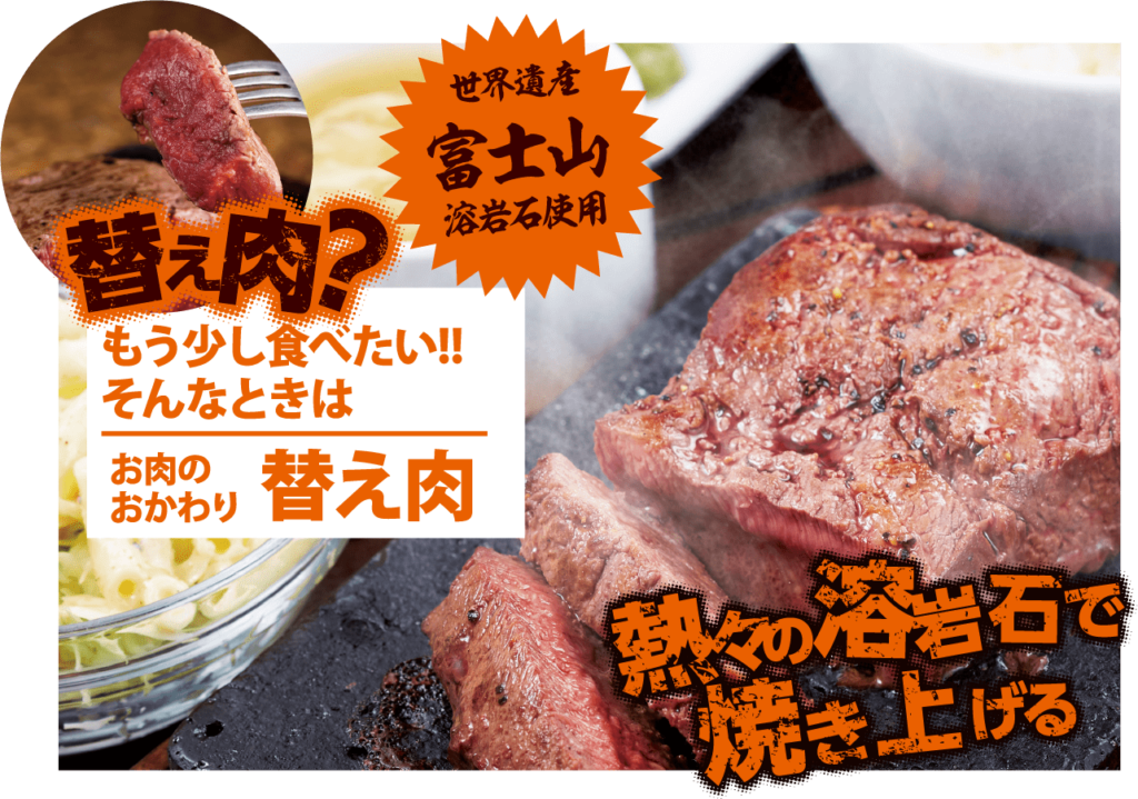 やっぱりステーキ