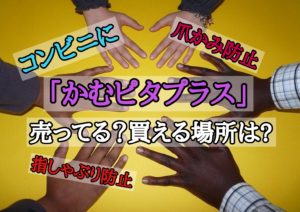 コンビニに「かむピタプラス」売ってる?買える場所は?