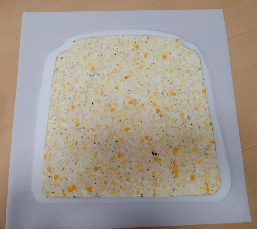 イスの座面 仮あわせ