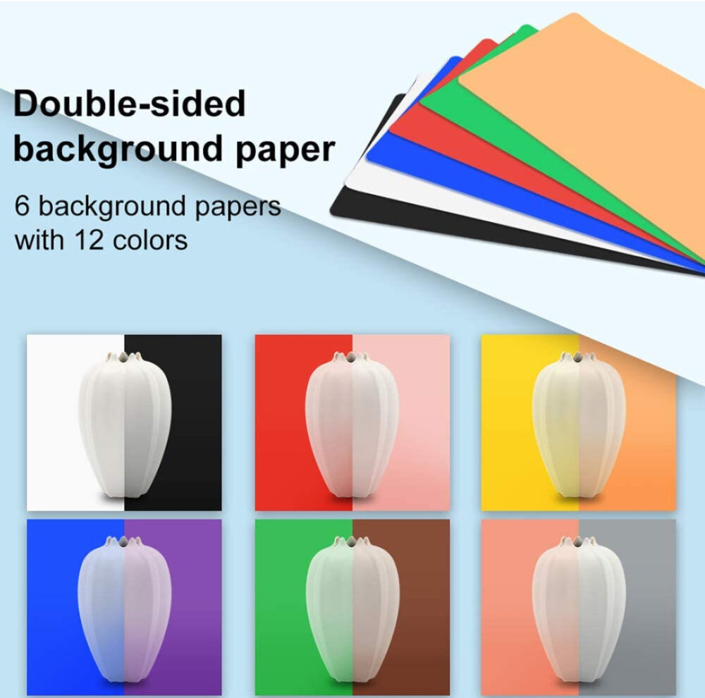 PULUZ小型簡易スタジオ背景カラー12色