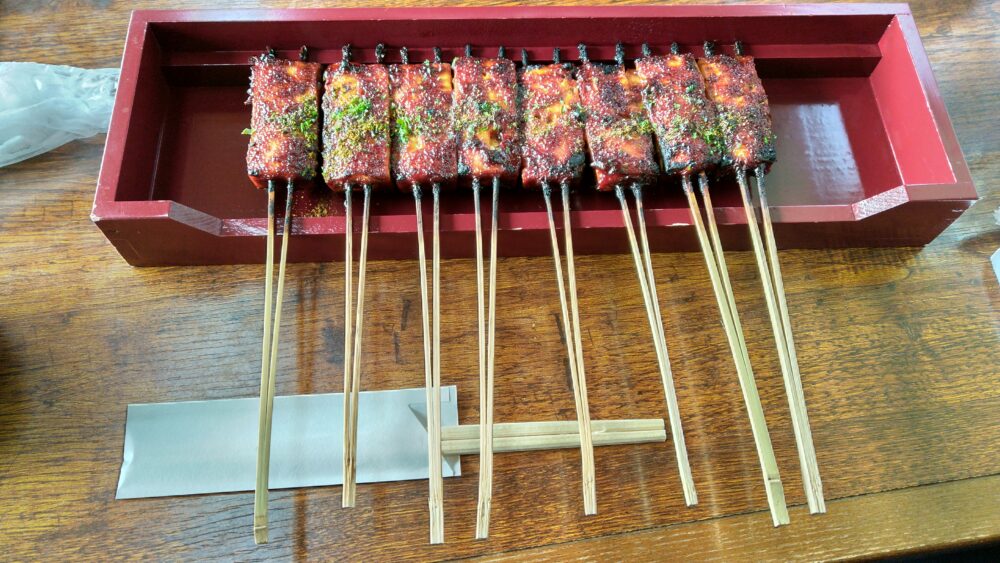 犬山市　とうふでんがく　まつのや