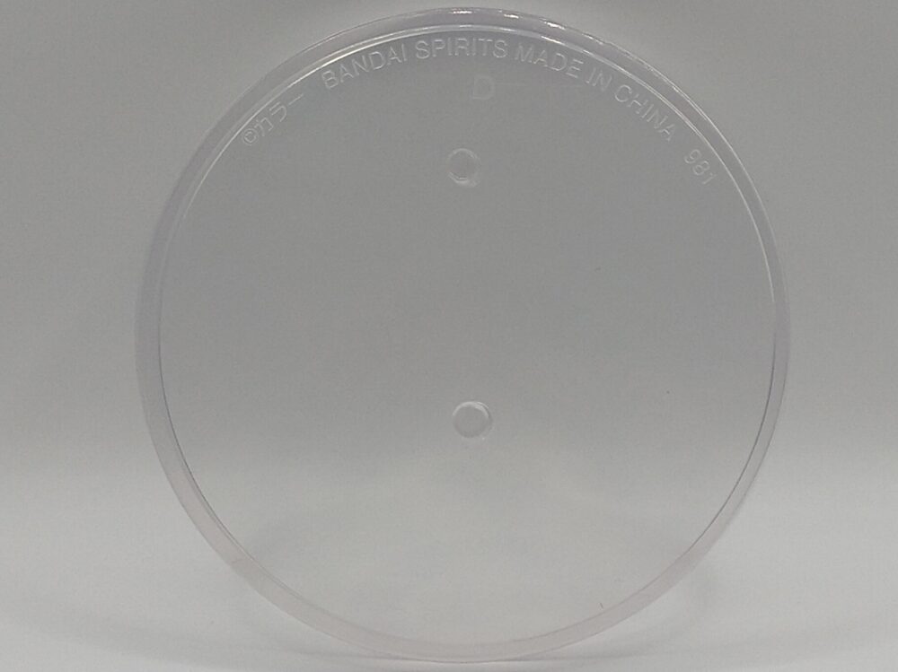 エヴァンゲリオン一番くじ D賞 綾波レイフィギュアの台座