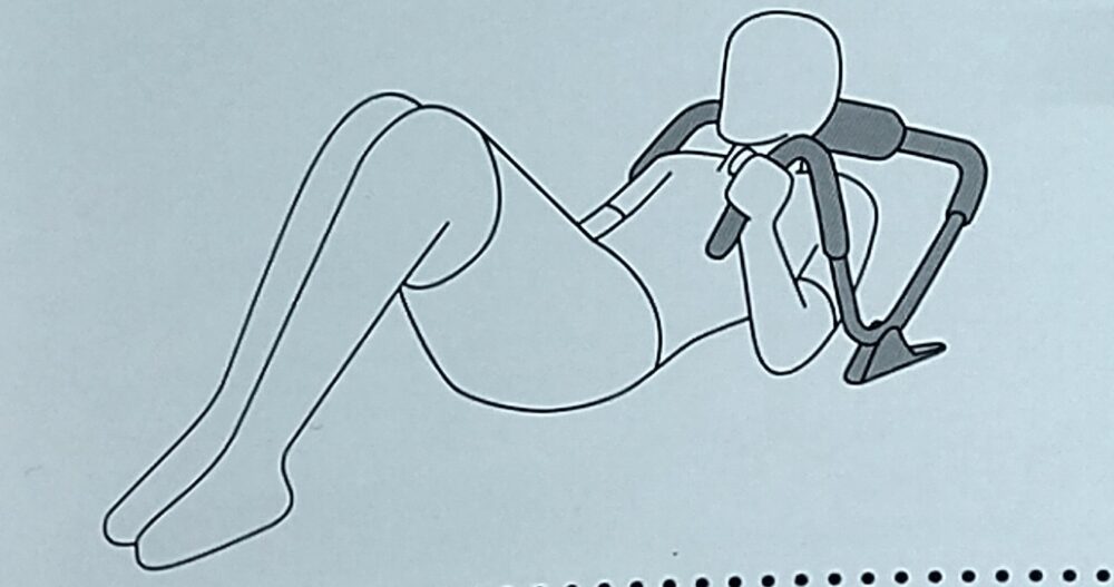 アブスリマー(AB SLIMMER)使い方 上半身ひきしめ