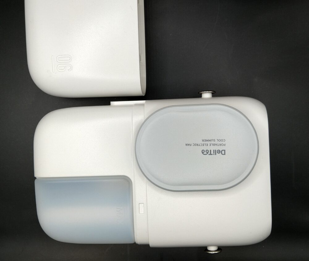 ミストがでる充電式扇風機