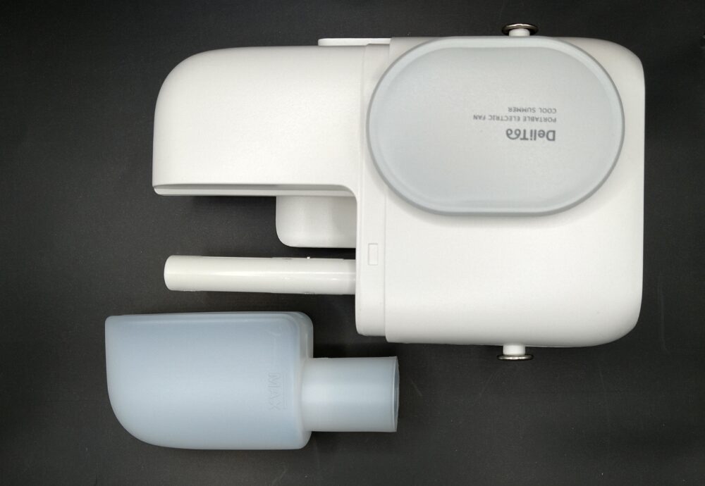 ミスト扇風機の水タンク